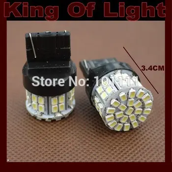

50x led Car styling bulbs tail light T20 W21W 50smd 7440 50 LEDS SMD 3020 1206 Turn lignt Free shipping