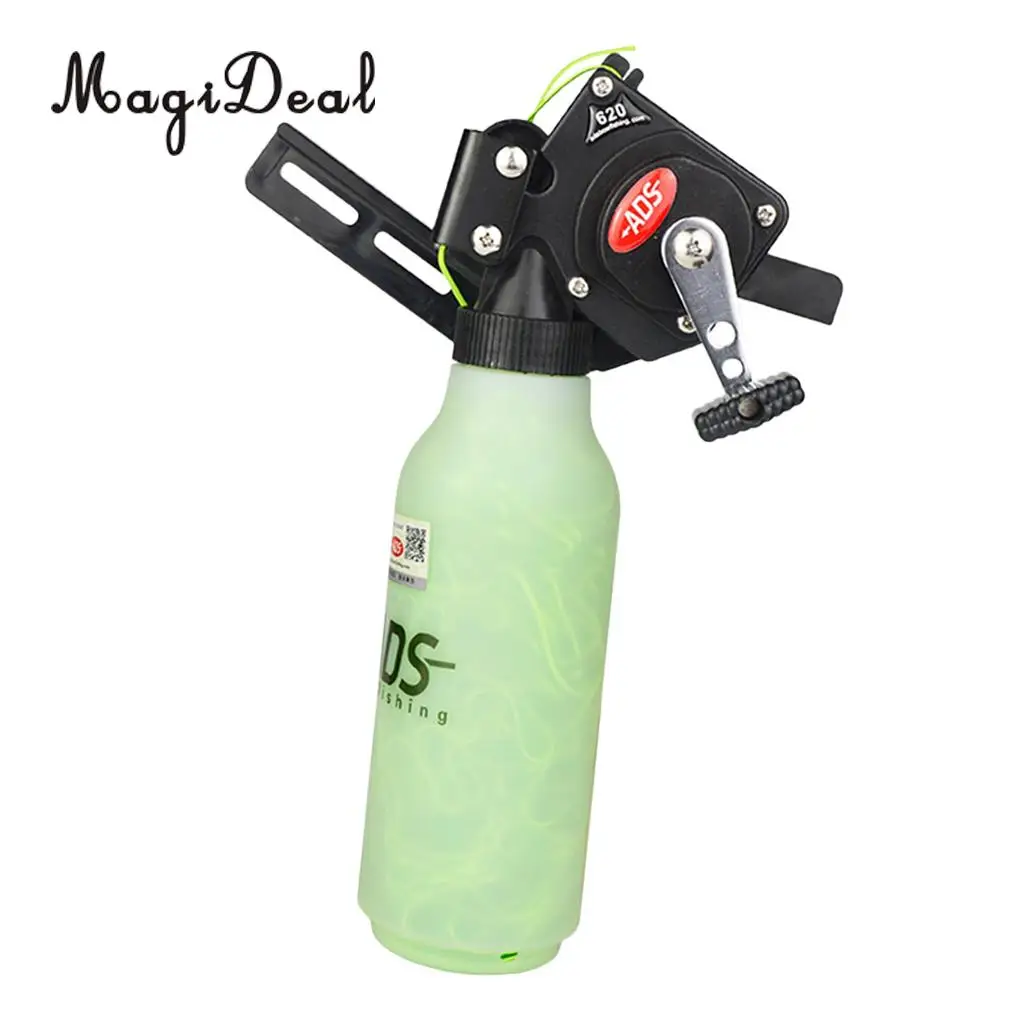 MagiDeal Archery Bow Fishing Spincast Reel for Compound / Recurve Bow Shooting Hunting Equipment Tool Gear