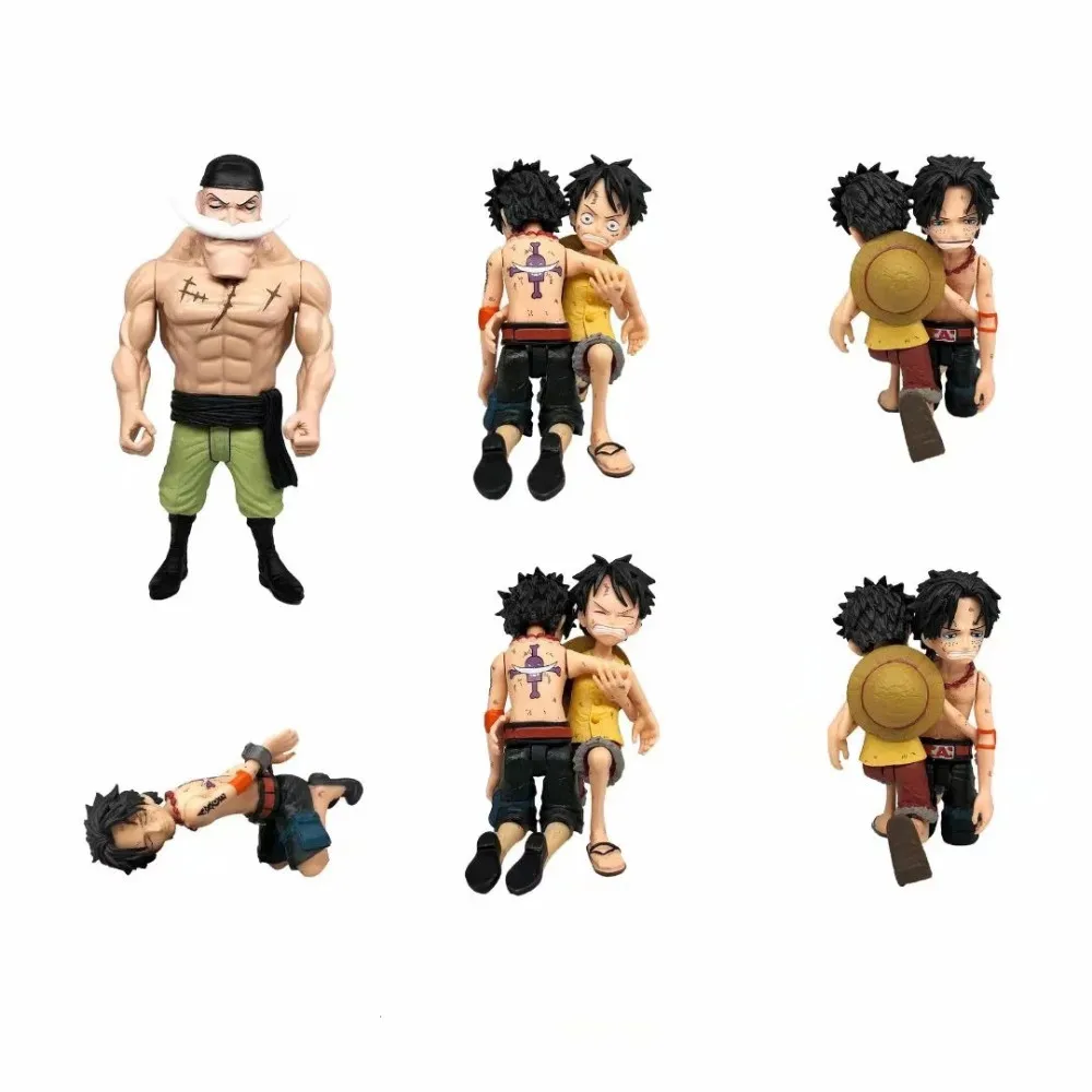 ビワンピースルフィエドワード ニューゲート墓石死のエースアクションフィギュア感謝あなたの愛幼児アニメフィギュア玩具 9 ピース セット Aliexpress