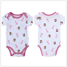 Autumn 1 Piece Cotton Style Baby Girl Boy Winter Clothes Monkey and Giraffe New Born Body Baby Ropa Next Baby Bodysuit r018
