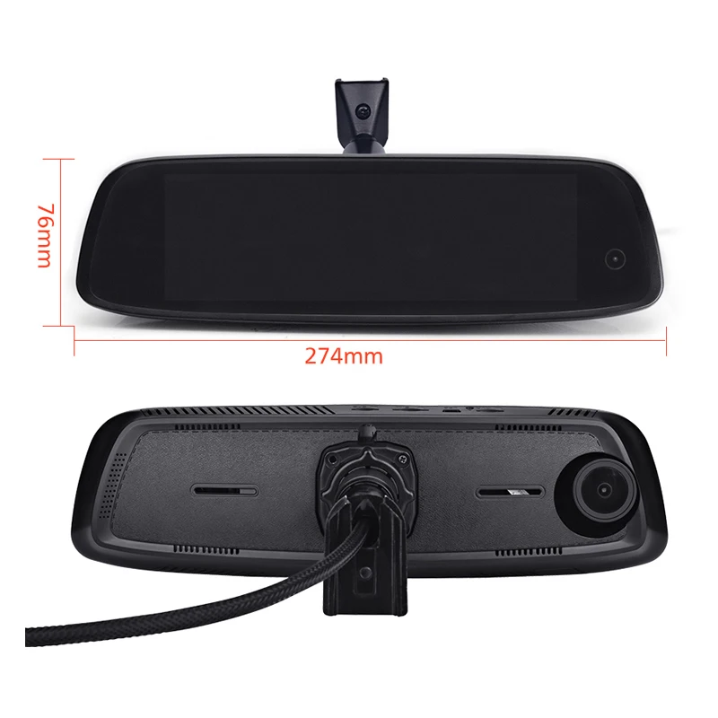 Phisung 3 CHS cameas RAM 2GB+ROM32GB Car Mirror Camera dvrs Android ADAS GPS Navigation DashCam 108