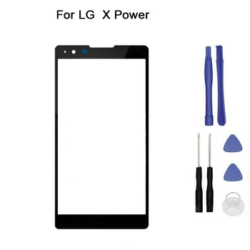 

For LG X Power K220DS K220 LS755 US610 K450 Front Glass 5.3" touch Screen Digitizer Front Glass Touch Panel Replacement + tool