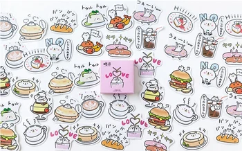 

Candy bear diy decorative stationary stickers(1pack=45pieces)