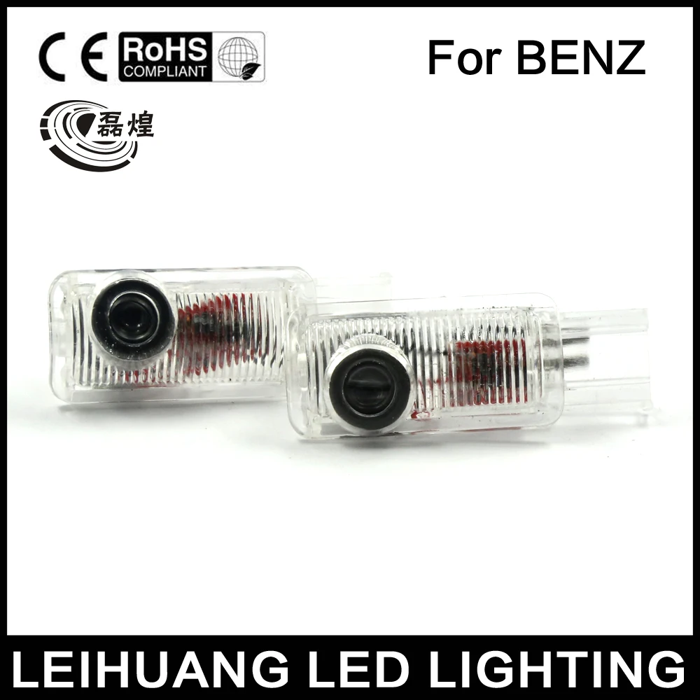 2 قطعة LED الباب ضوء مجاملة العارض صالح لمرسيدس بنز ML GL R W251 W164 X164