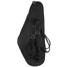 FGGS-DUOER 600D водонепроницаемый чехол для саксофона стеганая двойная молния с регулируемым карманом на плече