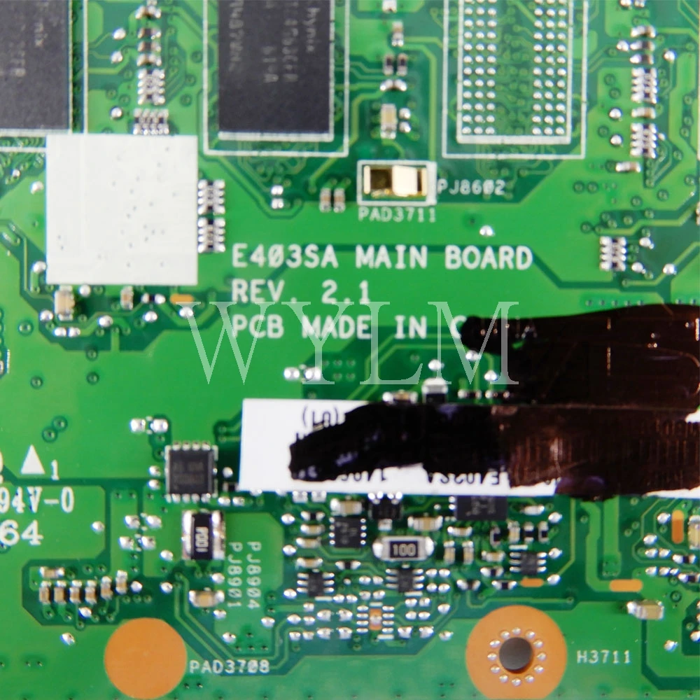  E403SA motherboard REV2.1 N3700CPU 2 GB RAM 32G SSD Für ASUS E403S E403SA laptop mainboard Getestet