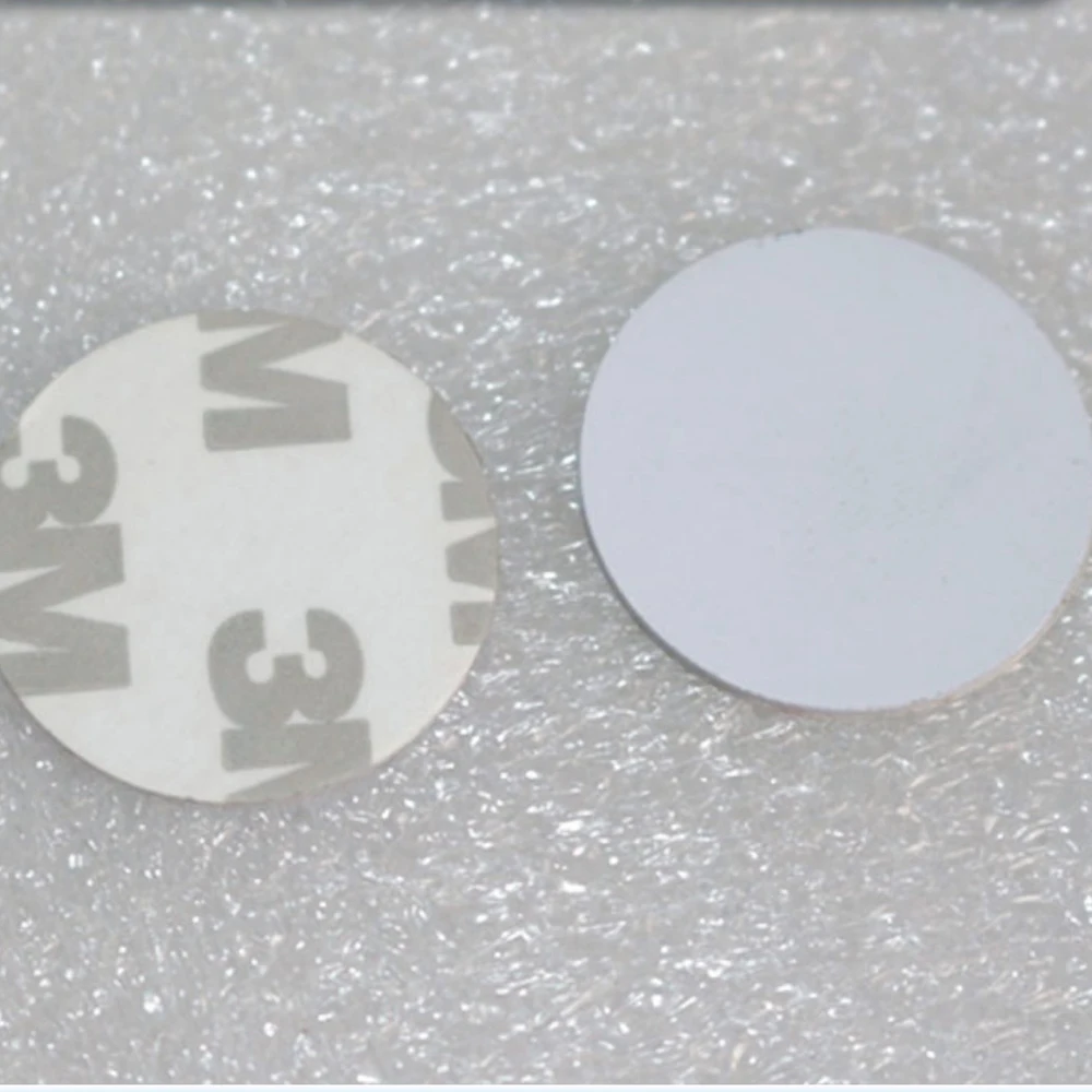 Смарт ID RFID Tk4100 (EM4100) 100 шт./лот 125 кгц водонепроницаемые 25 мм x 1 PVS карты монет