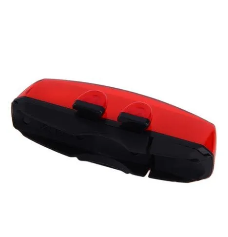 Cheap 1 Set Bicycle Bike Front Rear Tail LED Light Mini Taillight USB Rechargeable 4