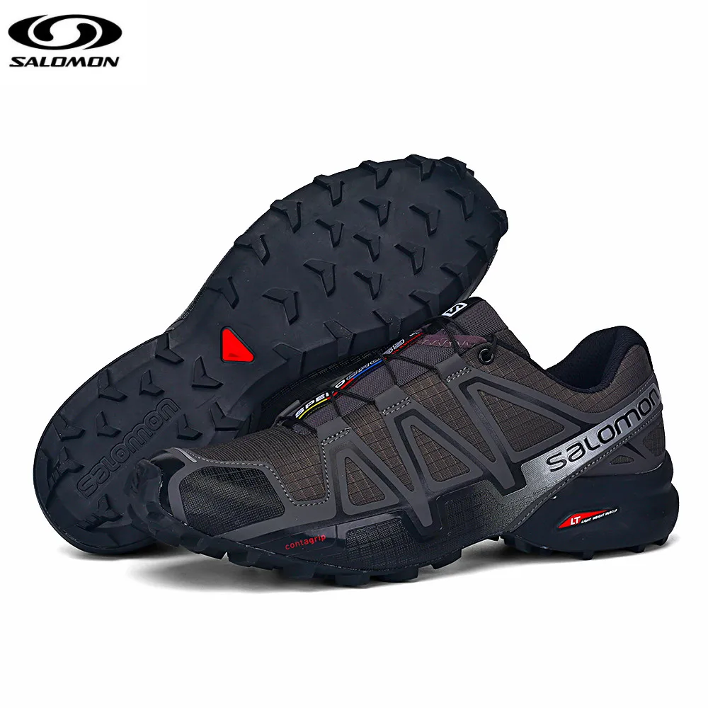 

Salomon Speed Cross 4 Men Shoes Outdoor Sport Athletic Zapatillas Hombre Speedcross CS Male Solomon Fencing Running Mujer Shoes