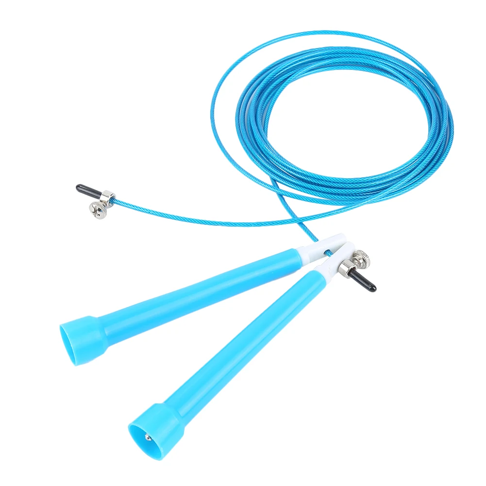 

1PC Jump Rope Crossfit Speed Skipping Rope Strength Training Adjustable Jump Rope Fitness Fitness Exercise Cardio Lose Weight