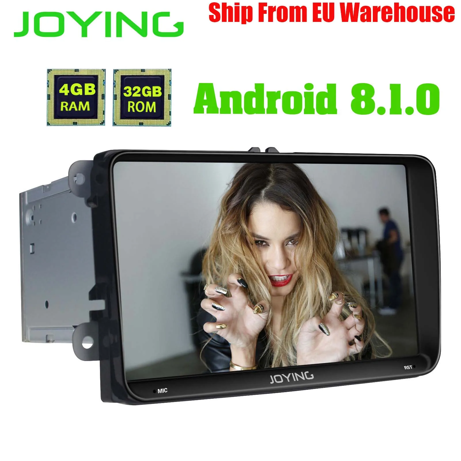 

JOYING 9"Head Unit Android Car Radio Stereo Built-in DSP Mirror Link Octa Core 2GB+32GB GPS Navigation Multimedia NO DVD Player