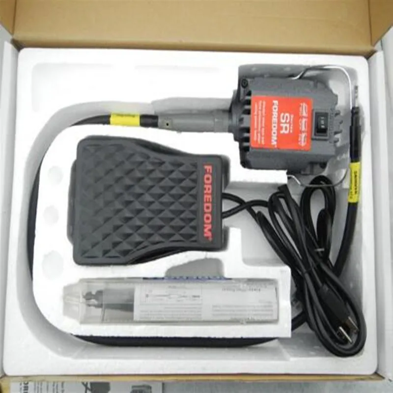 Najtaniej Foredom SR flexshaft maszyna, polerowanie zębów silnika, elastyczny wałek maszyny, zegarek grawerowanie nagniatania szlifowanie zestaw narzędzi obrotowych