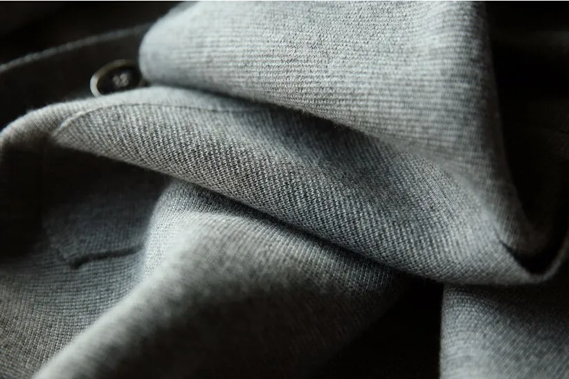 Новое поступление, пальто из натуральной шерсти и кашемира, длинный свитер TONFUR для женщин, фабричная мода,, куртка FP730