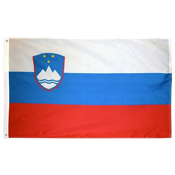 Jonin 90*150 см svn si Словенский флаг для украшения