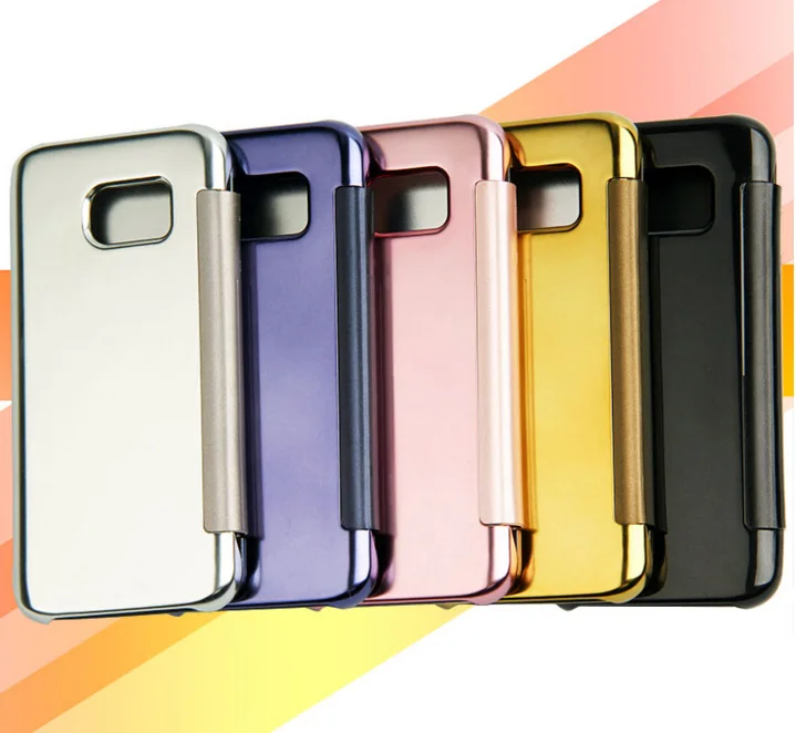Clear View Cover For Samsung GALAXY S6 Edge plus/