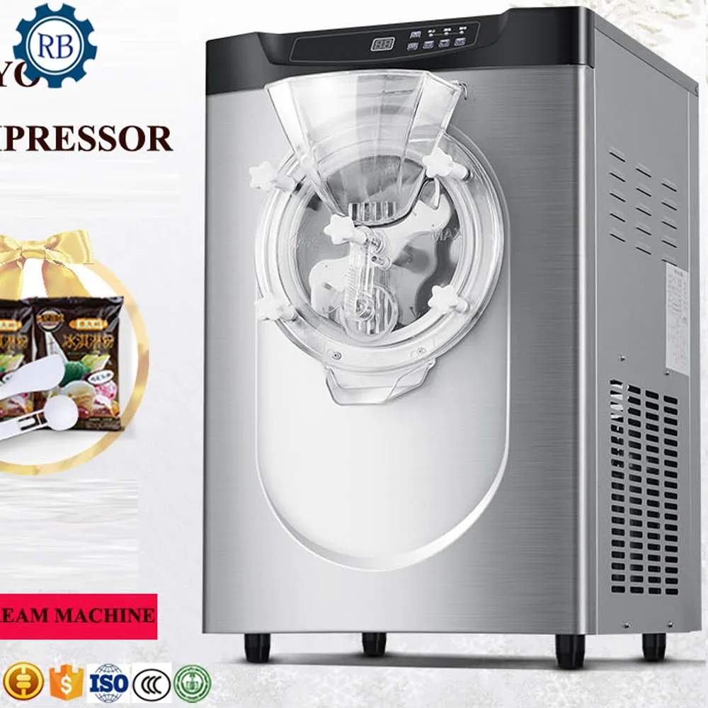 

RAINBOW 1000W hard ice cream maker ice cream making machine for sale