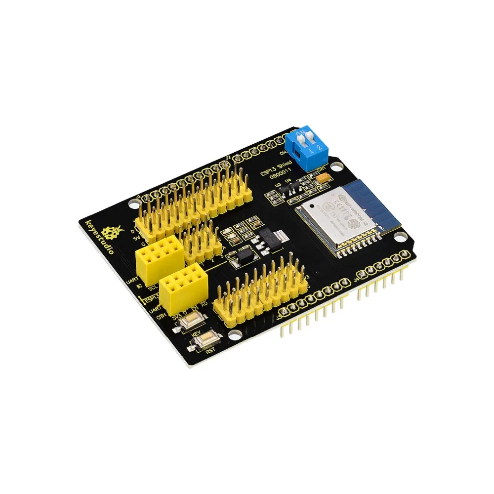 New! Keyestudio  ESP8266 Web Sever Serial Wifi Expansion Shield Module  ESP-13 for Arduino UNO