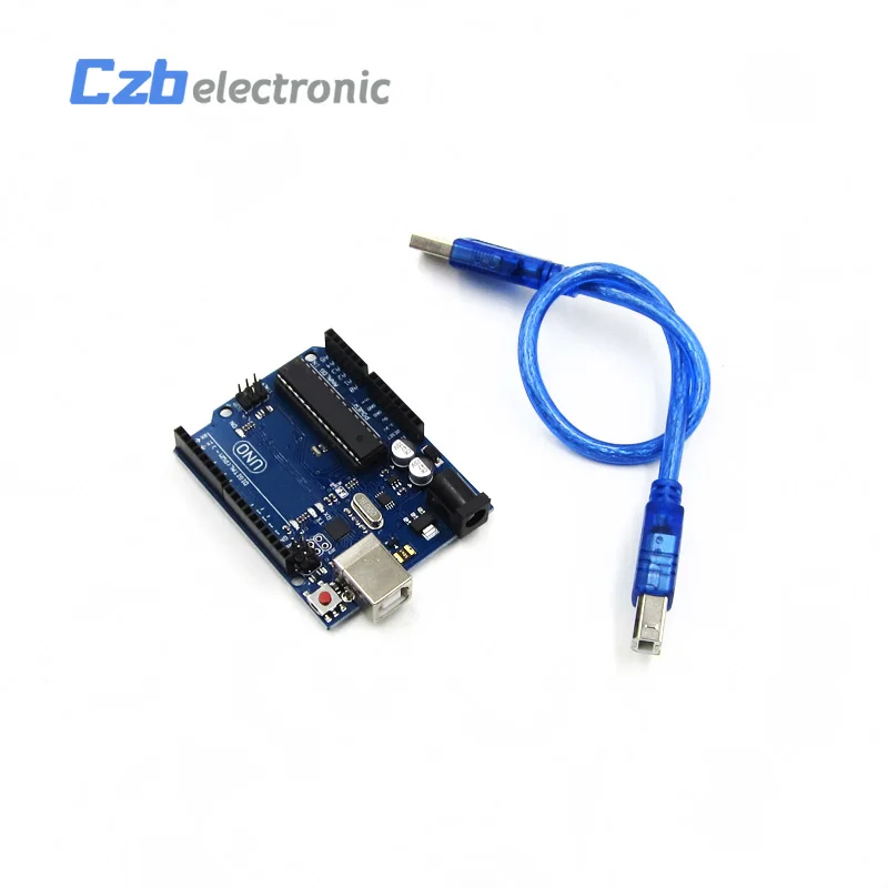 HX14E002 UNO R3 IO ISP 3.3V 5V ATmega328P Development Board Atmega16U2 Board For Arduino Module Compatible With USB Cable one (2)