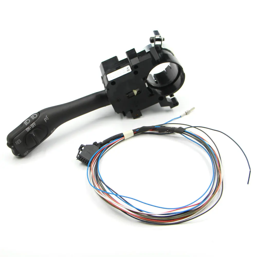 

For W /Golf 4 Jetta MK4 IV Bora Cruise Control System CCS Stalk streering wheel handle 18G 953 513 A+Harness 1J1 970 011F