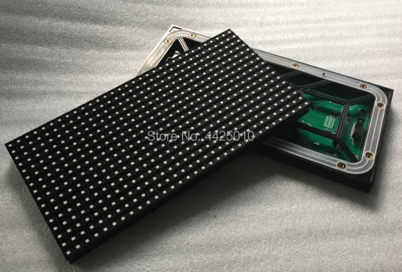 P10 наружный светодиодный модуль HUB75 интерфейс SMD 1/4 сканирующий ток 3535 LED 320*160 мм 2