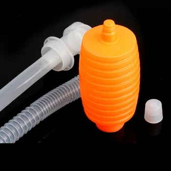 

New Practical Pumping Suction Tube Manual Pumping Oil Pump Liquid Plastic Suction Pipe Water Oil Transfer Hand Tools Device