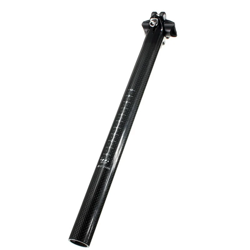 

Mountain Bike Seatpost Carbon Fiber Cycling Parts MTB Road Seat Post 25.4/27.2/30.8/31.6mm Bicycle Accessories ZJ55