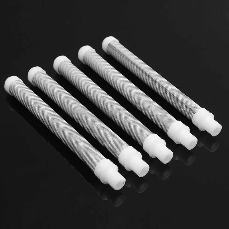 5Pcs/lot 60 Mesh Airless Gun Filter Stainless Steel Airless Paint Spray Gun Filter Screen Elements For Wagner