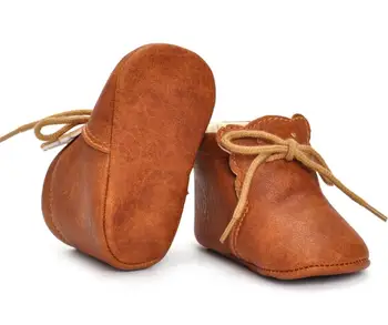 

2020 New little bear style Autumn baby boot PU leather baby moccasins infant baby girls and boys shoes soft sole boot