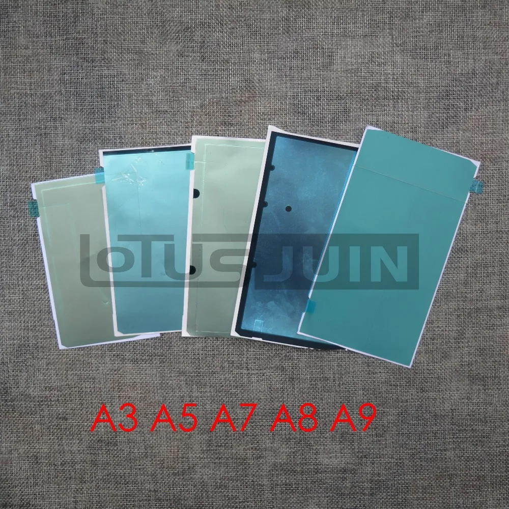 10x Замена задней Клей Стикеры полосы для Samsung Galaxy A3 A5 A7 A8 A9 ЖК-дисплей Экран Подсветка