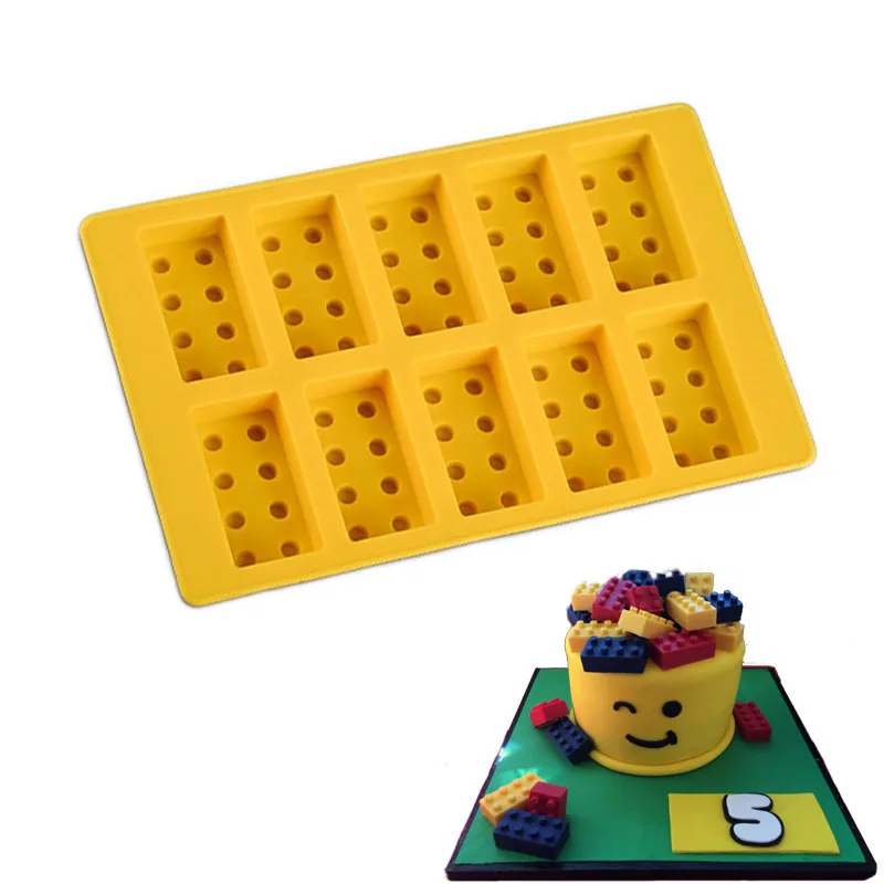 1 шт. силиконовая форма для лего|cooking baking|baking silicone moldcooking tray |