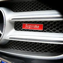 1 шт Мода Металлический бамперная решетка эмблема решетка для наклейки логотип M3 M5 E46 E39 E36 E90 E34 X1 X3 X5 X6 Авто стиль