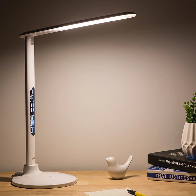  Multi-function Table Lamp 27 LED Light Foldable Desk Lamp Touch Dimming Lamp Light Learning Work Of - 32835355037