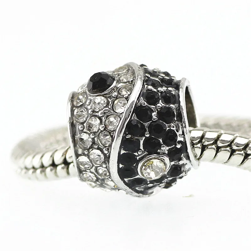 

2 Style High Quality DIY Eight Diagrams beads fit Pandora Bracelet Bangles Charms For Women Original European Jewelry