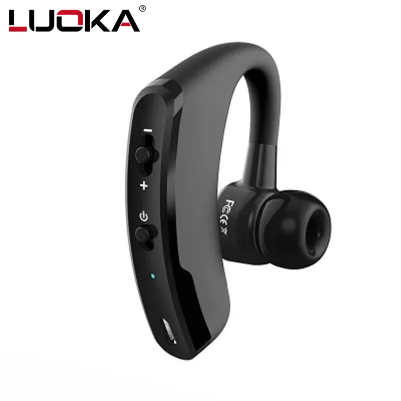 NEW V9 Handsfree Business Bluetooth Headphone With Mic Voice Control Wireless Bluetooth Headset For Drive Noise
