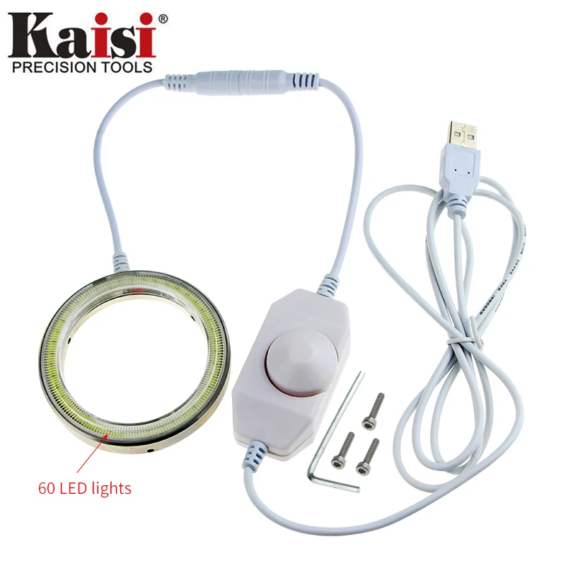

Kaisi K-D060 4.5W USB Adjustable LED Light Lamp Repair Tool For Mobile Phone For Blower Gun & Soldering Station