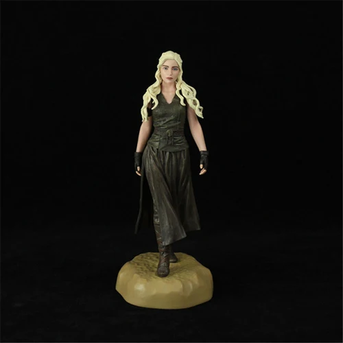 Игра престолов фигурки модели Тирион Ланнистер Джон Сноу Дейенерис Таргариен ПВХ коллекции статуи - Цвет: Daenerys Targaryen