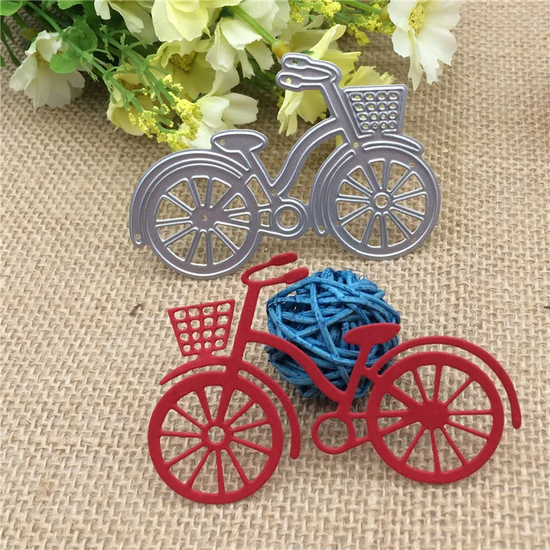 

Metal Steel Bicycle Embossing Dies Cut Stencils DIY Scrapbooking Decorative Cutting Machine