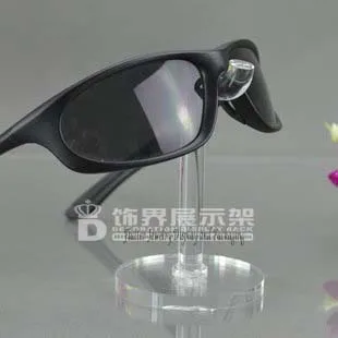 

Superior Clear Acrylic Sunglasses Display Stand Single Eyeglasses Showing Case Glasses Holder Jewelry Display Jewellery Holders