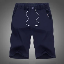 Летние удобные мужские модные брендовые пляжные шорты, дышащие мужские хлопковые шорты размера плюс для фитнеса, мужские шорты для бодибилдинга