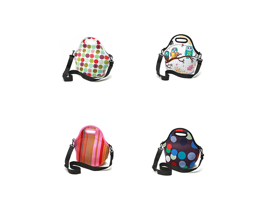 Manter Fresco Portátil Piquenique Impressão Coruja Neoprene