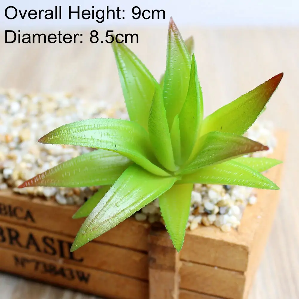 39Styles Green Artificial Succulents Plants for Home Garden Decoration Wedding Plants Wall Flower Arrangement Bonsai Fake Plants - Цвет: Green XiaoZuiLuHui