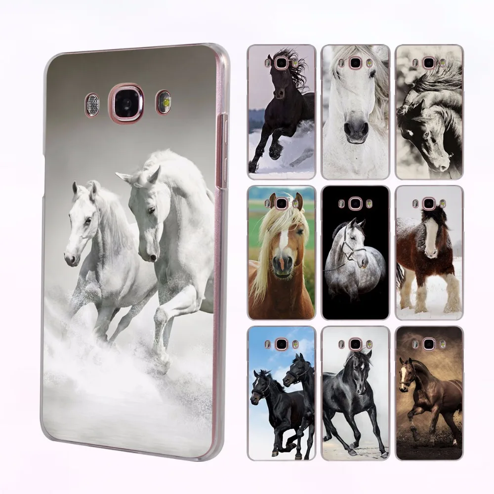 

Running Horse clydesdale horse Style transparent clear Case for Samsung Galaxy J3 2016 J5 2017 J7 Prime J1 J510 J710