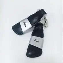 Кожа Q3 Q5 Q7 TT брелок с логотипом брелок для ключей автомобиля автоматическая ключевая цепь для Audi Q5 Q3 Q7 Стайлинг автомобиля аксессуары