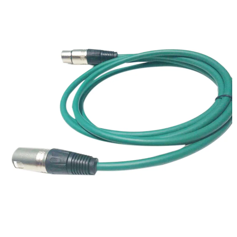 MSOR XLR микрофон 6 м зеленый кабель| |