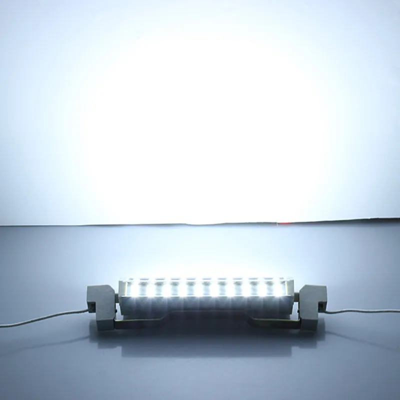 1 шт. высокую яркость R7S светодиодный лампы 60 Светодиодный s SMD5730 AC85-265V с регулируемой яркостью 189 мм светодиодный лампа R7S свет 180 градусов
