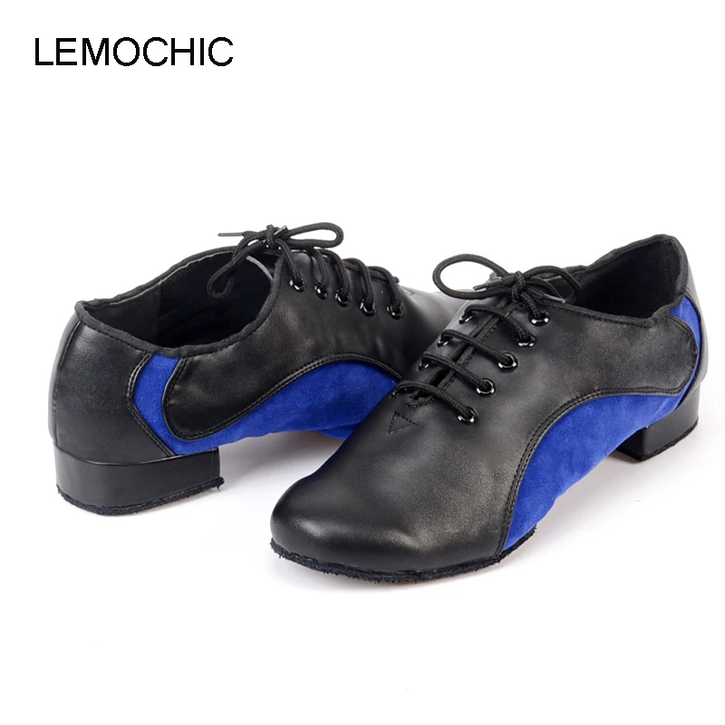 

LEMOCHIC modest men style hot sale rumba samba latin tango cha cha pole salsa ballroom pointe professional dancing shoes