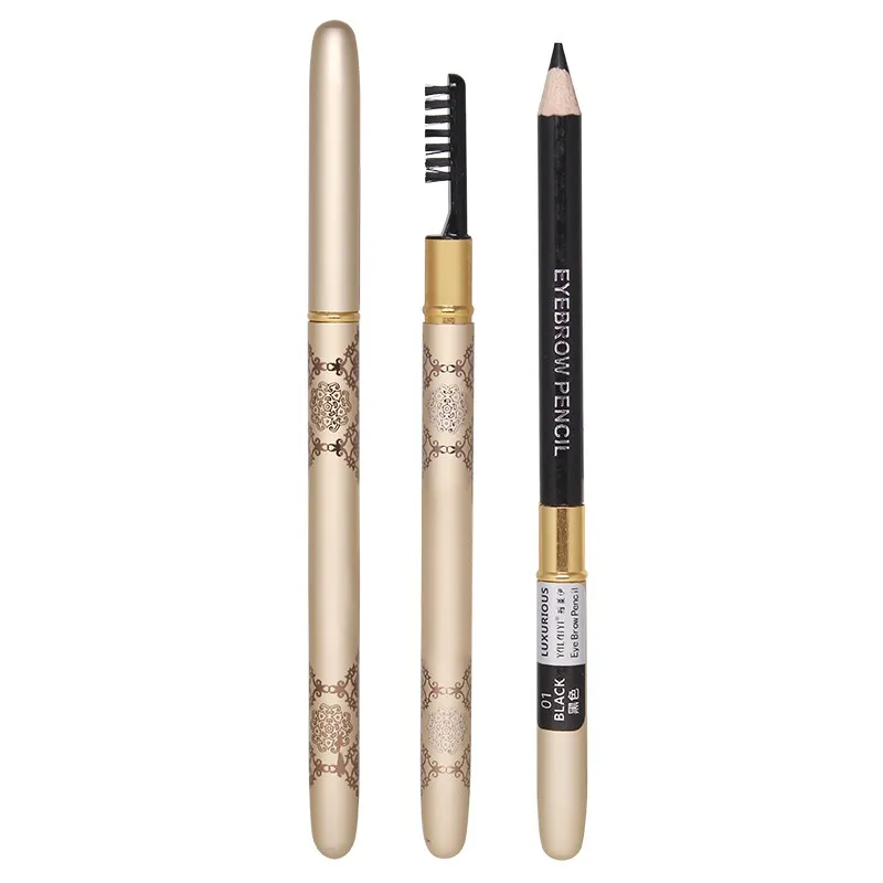 

New 1PC Eyebrow Pencil Beautiful Professional Makeup Eyebrow Enhancer Durable Waterproof Long Lasting Dark Brown Eye Brow Pen
