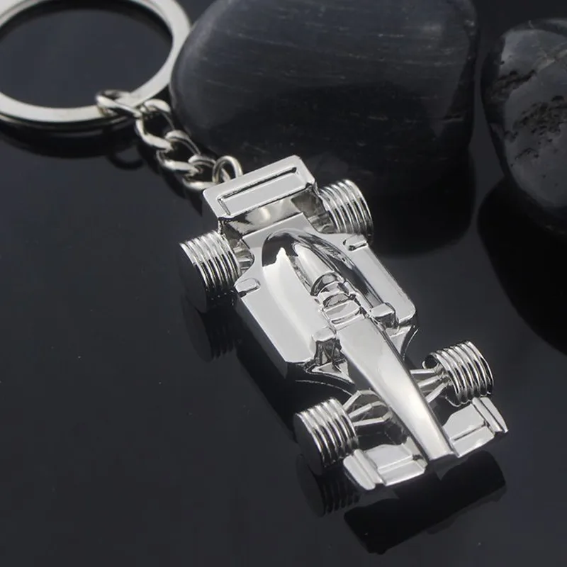 Car Keychain F1 Racing Keychain Creative Gift Business Gifting 3D Metal