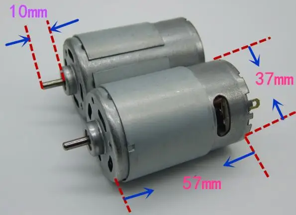 

1PC 555 Cylinder Electric Mini Vibration Motor 2500RPM DC 24V for RC Airplane