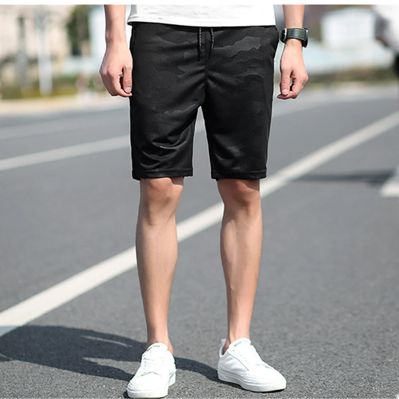 

FGKKS Fashion Brand Men's Shorts 2019 Summer Male Black Camouflage Jogger Casual Shorts Male Shorts Clothing